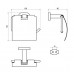 Держатель туалетной бумаги Ravak Chrome CR 400 (X07P191)