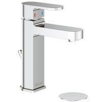 Змішувач Ravak Chrome CR 013.00 з донним клапаном для умивальника X070190