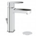 Змішувач Ravak Chrome CR 013.00 з донним клапаном для умивальника X070190