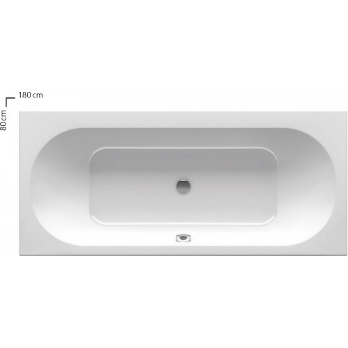 Ванна акриловая Ravak City 180x80 snowwhite C920000000