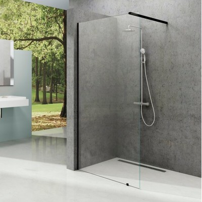 Душова стінка Ravak Walk-In Wall-150 чорний Transp.GW9WP0300Z1