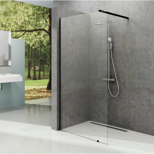 Душевая стенка Ravak Walk-In Wall-160 чёрный, Transp.GW9WS0300Z1