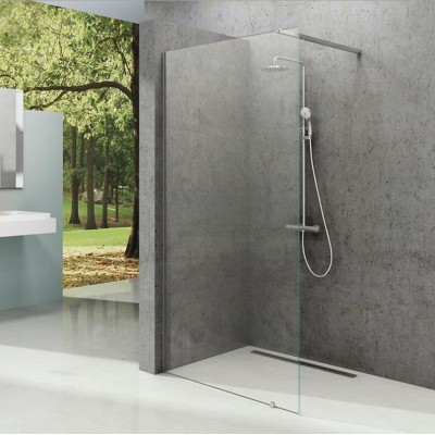 Душова стінка Ravak Walk-In Wall-160 полір. алюм., Transp.GW9WS0C00Z1