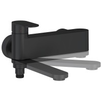 Смеситель для ванны Ravak Chrome CR II 022.20BL чёрный X070463