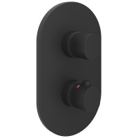 Смеситель скрытого монтажа термостатический Ravak Chrome CR II 067.20BL.O3.RB071 трёхрежимный для R-box Multi X070469