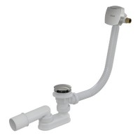 Сифон для ванны Ravak 57 Click Clack New, с заполнением переливом, хром (X01440)
