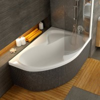 Ванна акриловая Ravak Rosa II 170 х 105 R, C421000000