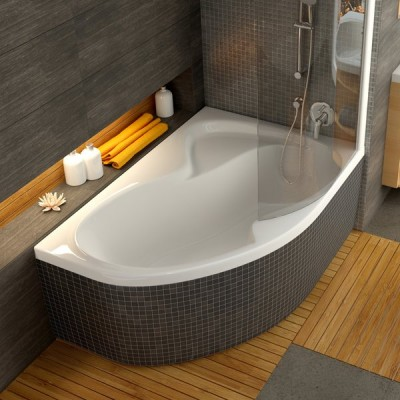 Ванна акриловая Ravak Rosa II 170 х 105 R, C421000000