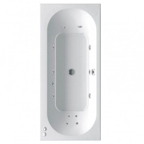 Гідромасажна ванна Ravak City Slim 180х80 Relax Pro, хром