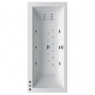 Гидромассажная ванна Ravak Formy 01 180х80 Duo Ultra Plus, хром