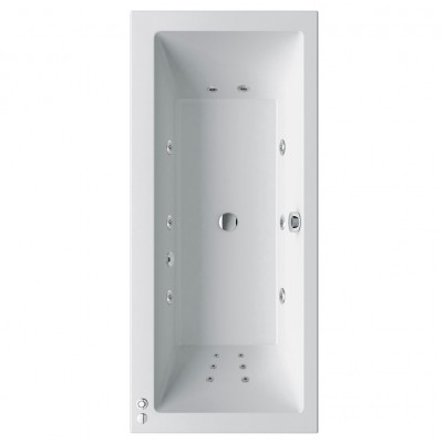 Гидромассажная ванна Ravak Formy 01 180х80 Power Base, хром