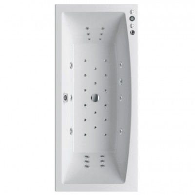 Гідромасажна ванна Ravak Formy 02 180х80 Duo Base, хром