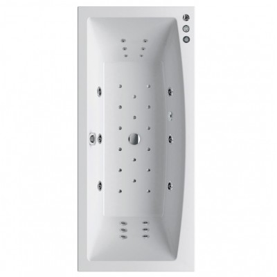Гідромасажна ванна Ravak Formy 02 180х80 Duo Pro, хром