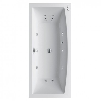 Гідромасажна ванна Ravak Formy 02 180х80 Power Base, хром