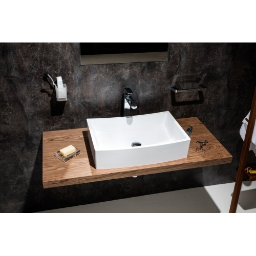 Столешница под умывальник Ravak 120 см, L формы, цвет дуб (X000000835)