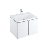 Тумба Ravak SD Balance 800 белый/белый X000001368 (без умывальника)