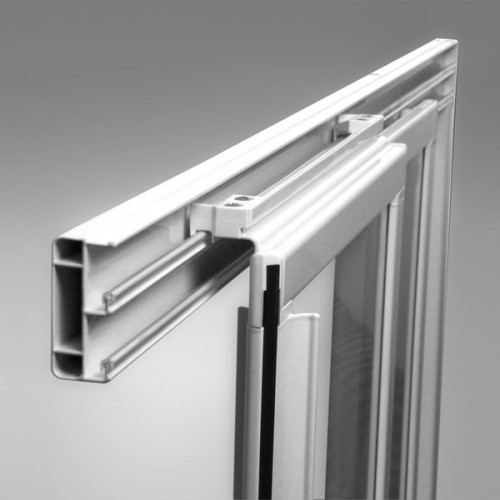 Душевая дверь Ravak Supernova ASDP3 110*198, чёрная, Pearl 00VD03R211