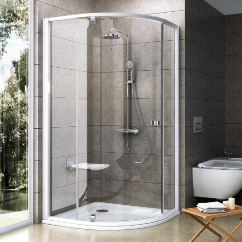 Душовий куточок Ravak Pivot PSKK3 100, білий/білий, Transp.(376AA101Z1) Душовий куточок Ravak Pivot PSKK3 100, білий/білий, Transp.(376AA101Z1)