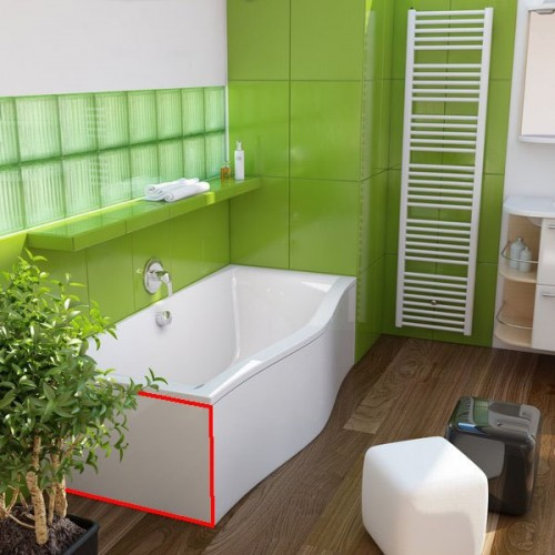 Панель для ванни Ravak Magnolia 75 L, бічна (CZ61200A00)