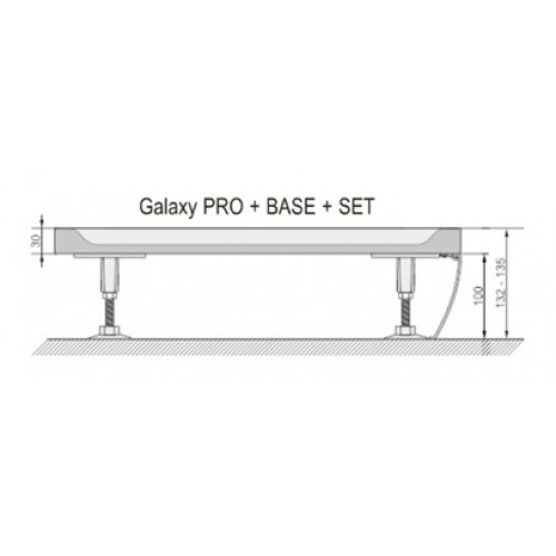 Панель Ravak Elipso Pro 80 Set (XA934001010)