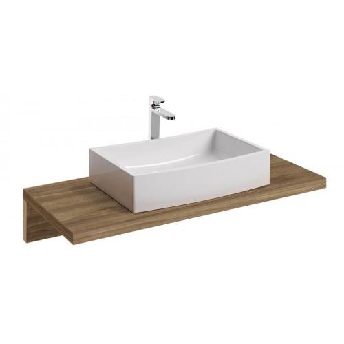 Столешница под умывальник Ravak 120 см, L формы, цвет дуб (X000000835)