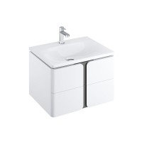 Тумба Ravak SD Balance 800 белый/графит X000001369 (без умывальника)