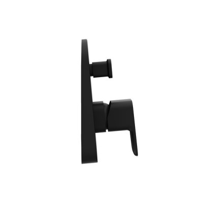 Смеситель скрытого монтажа Ravak 10° Free black TD F 061.20 ванна/душ X070156