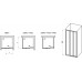 Душевая дверь Ravak Supernova ASDP3 110*198, чёрная, Pearl 00VD03R211