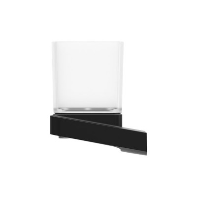 Стакан для зубных щёток Ravak 10° black TD 210.20 (X07P557)