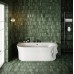 Ванна акриловая Ravak Ypsilon Wall 178x86, отдельностоящая, крышка перелива и слива: черный (XC00100035)