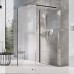 Душевой уголок Ravak Walk In Corner-120/90 v.200, чёрный, Transparent, GW1CG7300Z1