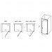 Душевая дверь Ravak Nexty NDOP1-80, полированный алюминий Transparent 03O40C00Z1