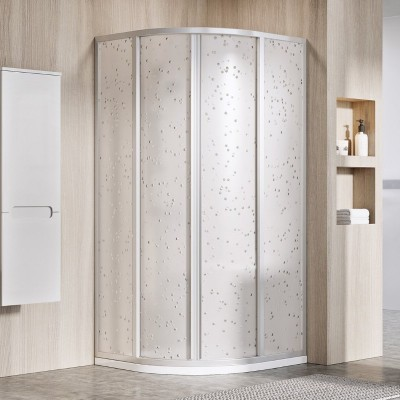Душевой уголок Ravak Supernova SKCP4 80*195, сатин, Pearl (3114OU0211)