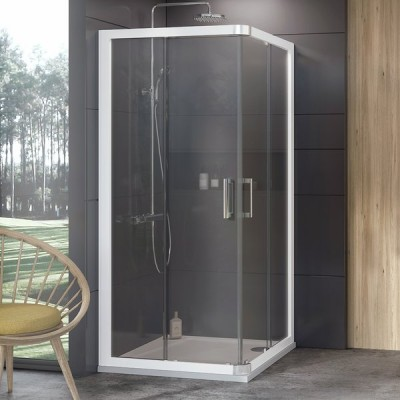 Душовий куточок Ravak 10° 10RV2-90, білий, Transp.1ZI70100Z1
