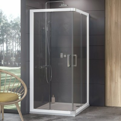 Душовий куточок Ravak 10° 10RV2-80, білий, Transp.1ZI40100Z1