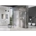 Душевой уголок Ravak Walk In Corner-120/90 v.200, чёрный, Transparent, GW1CG7300Z1