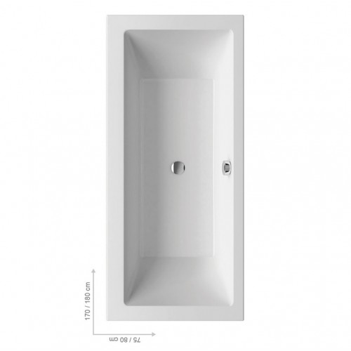 Ванна акрилова Ravak Formy 01 Slim 170x75 C691300000