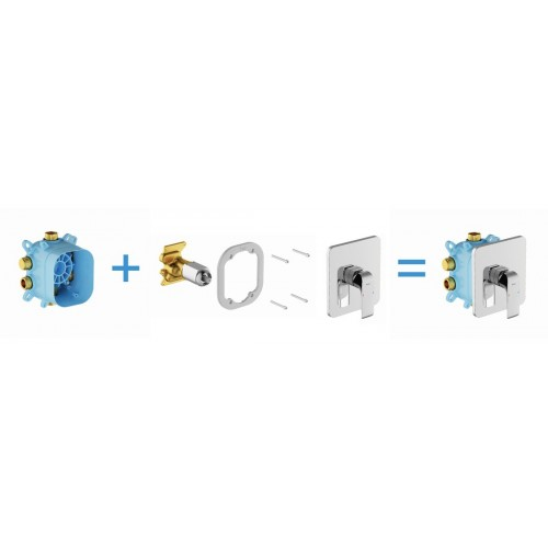 Прихована частина змішувача Ravak R-box Vari RB 072.50