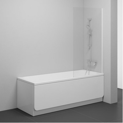 Шторка для ванны Ravak Nexty NVS1 80, белый Transparent 7O840100Z1