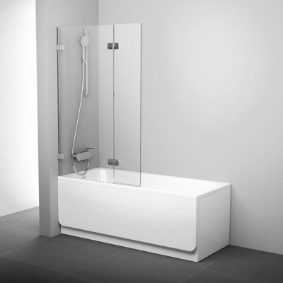 Шторка для ванни Ravak BVS2 100 L Transparent (7ULA0A00Z1)