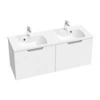 Тумба Ravak SD Classic II 1300, 130 см, цвет белый/серый X000001483 (без умывальника)