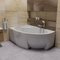 Ванна акриловая Ravak Asymmetric II 150x100 L CB31000000