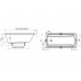 Ванна акриловая Ravak Classic II 140x70 CC21000000