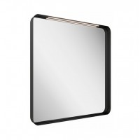 Зеркало Ravak Strip 600 с подсветкой, чёрное X000001570