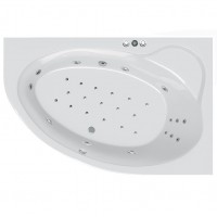 Гидромассажная ванна Ravak Asymmetric II 170х110 R Power Pro, хром