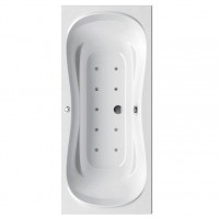 Гидромассажная ванна Ravak Campanula II 180х80 Relax Base, хром
