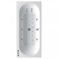 Гідромасажна ванна Ravak City 180х80 Duo Ultra Plus, хром