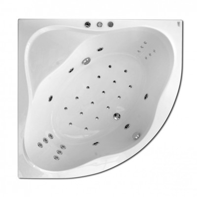 Гидромассажная ванна Ravak NewDay 150х150 Duo Pro, хром