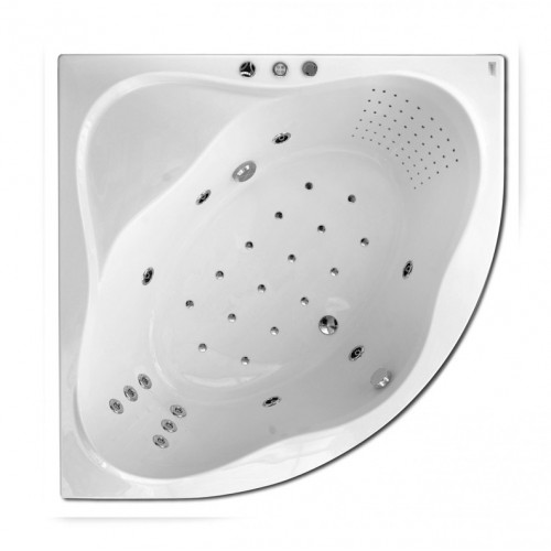Гідромасажна ванна Ravak NewDay 150х150 Duo Ultra Plus, хром