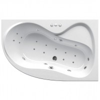 Гідромасажна ванна Ravak Rosa 95 160х95 R Relax Ultra, хром